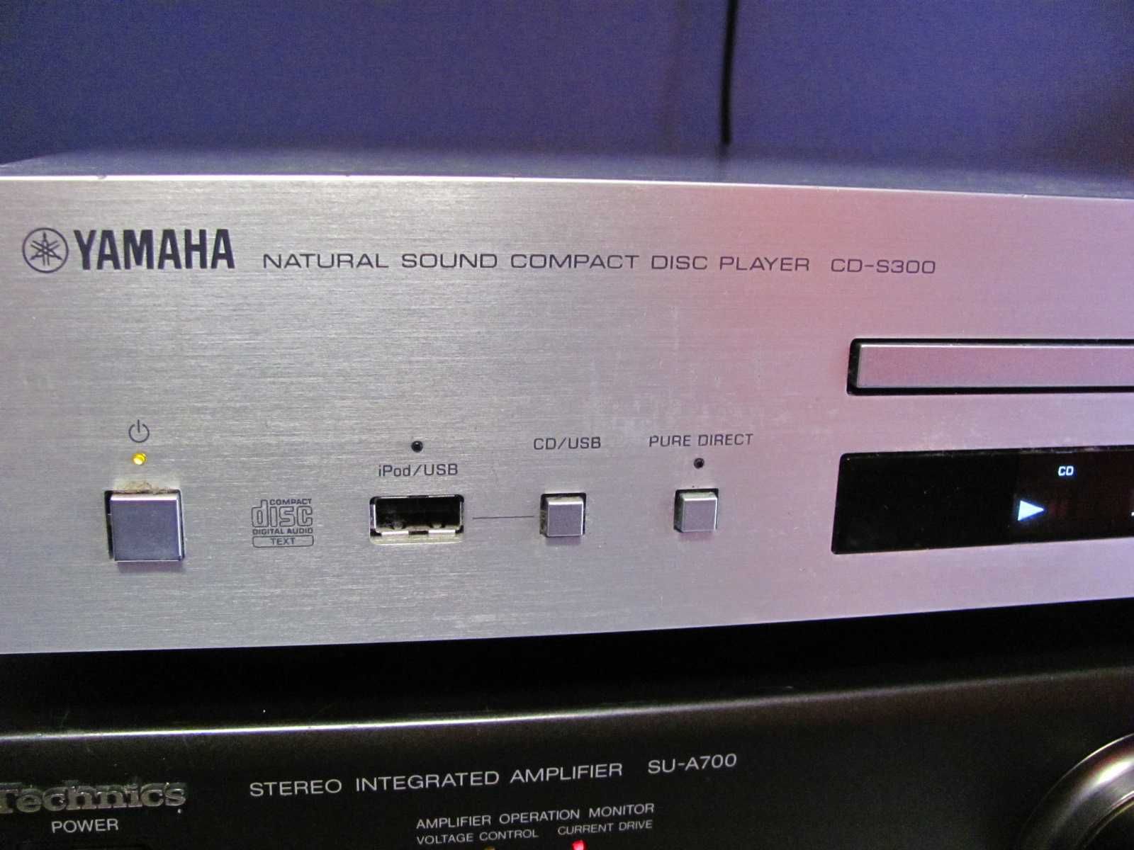 Odtwarzacz CD/MP3/USB Yamaha CD-S300 - bez pilota