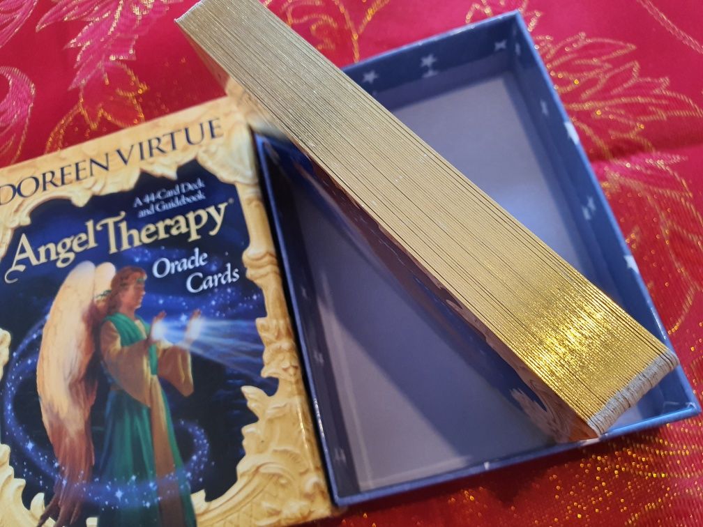 Oryginalne Karty Doreen Virtue Angel Therapy Oracle Wyrocznia Magia