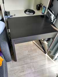 Ikea Micke czarne biurko