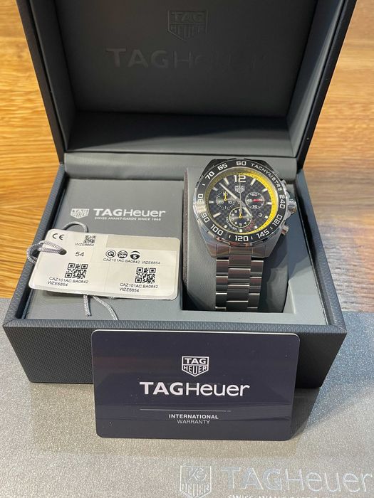 Nowy zegarek TAG Heuer Formula 1 Chrono CAZ101AC.BA0842 43mm full set