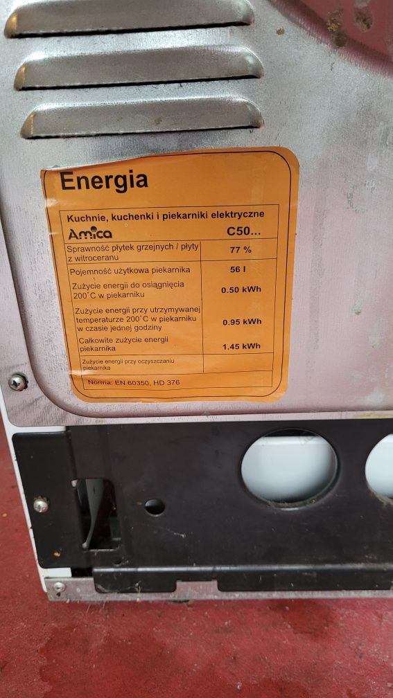 Kuchenka elektryczna Amica