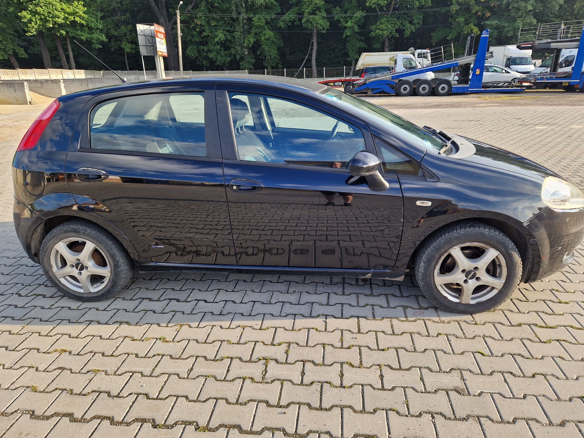 Fiat Grande Punto, 1.4 +LPG, klimatyzacja.