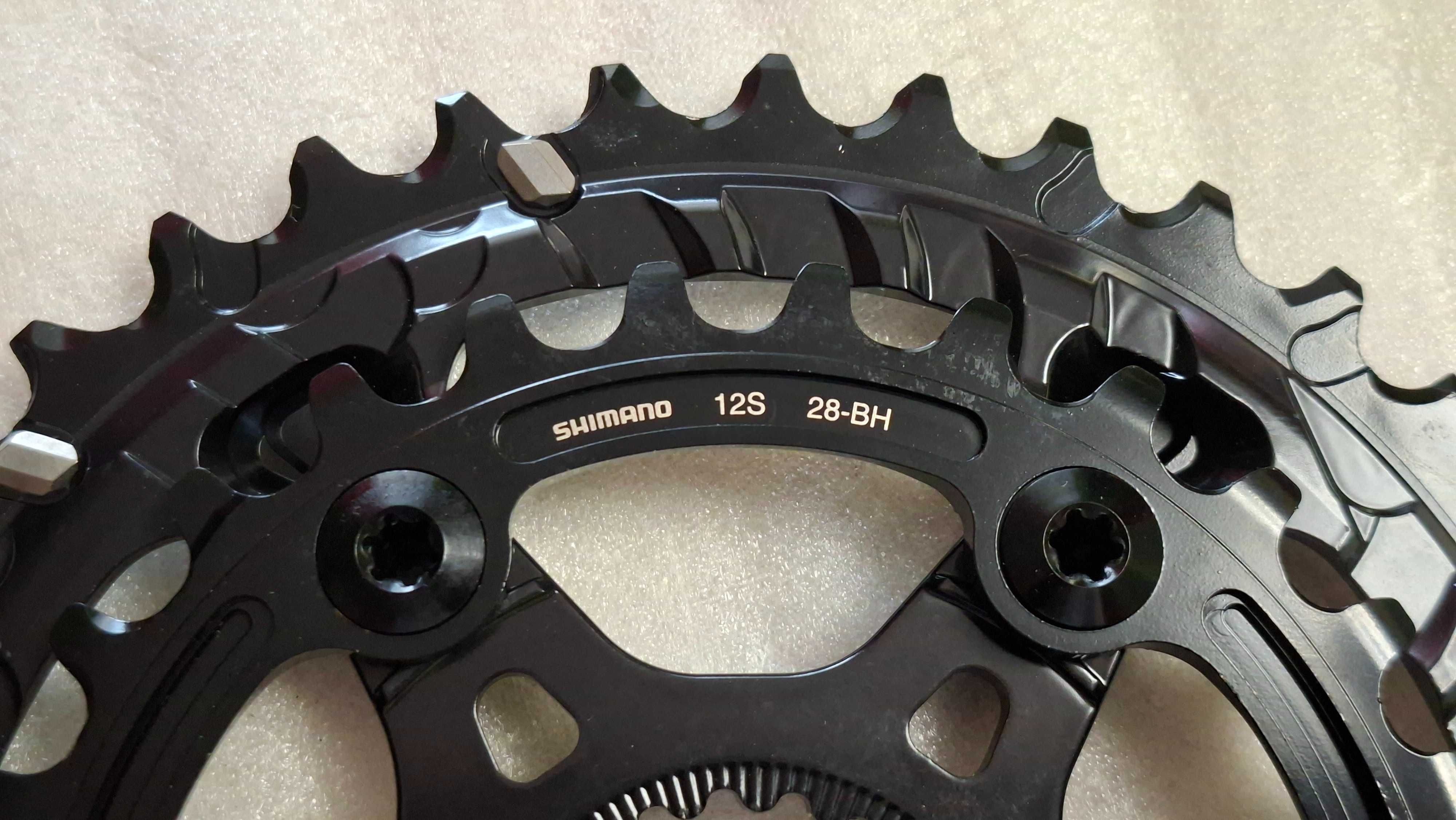 Nowe zębatki Shimano XTR  M9120  2-speed / 38-28T / Direct Mount