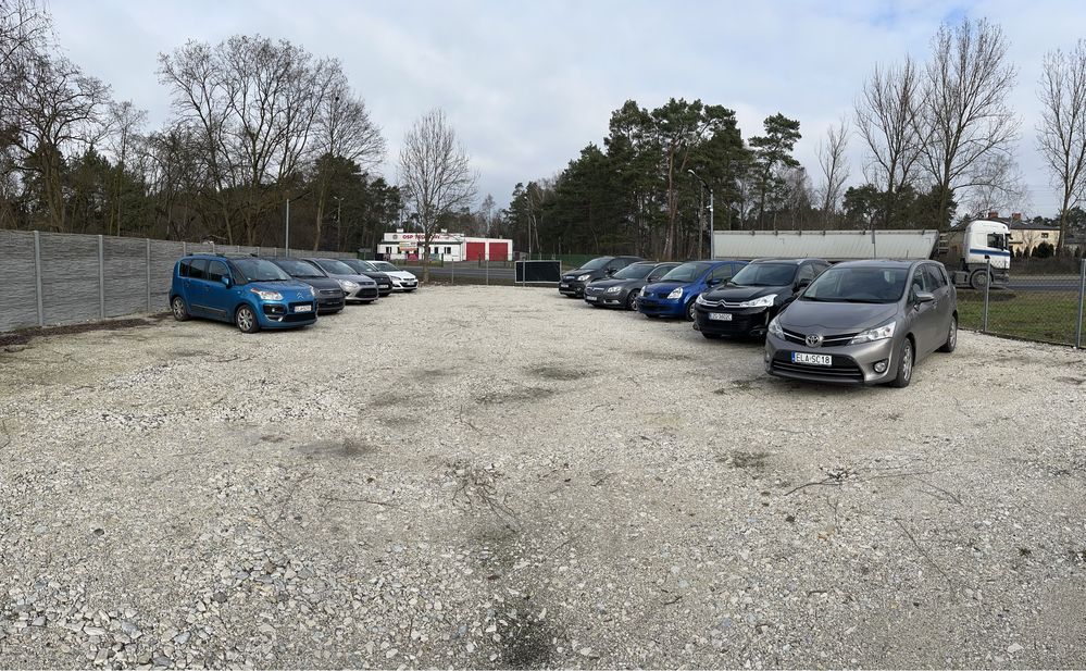 Plac do wynajecia komis, skład materiałów przy DW węzeł S8