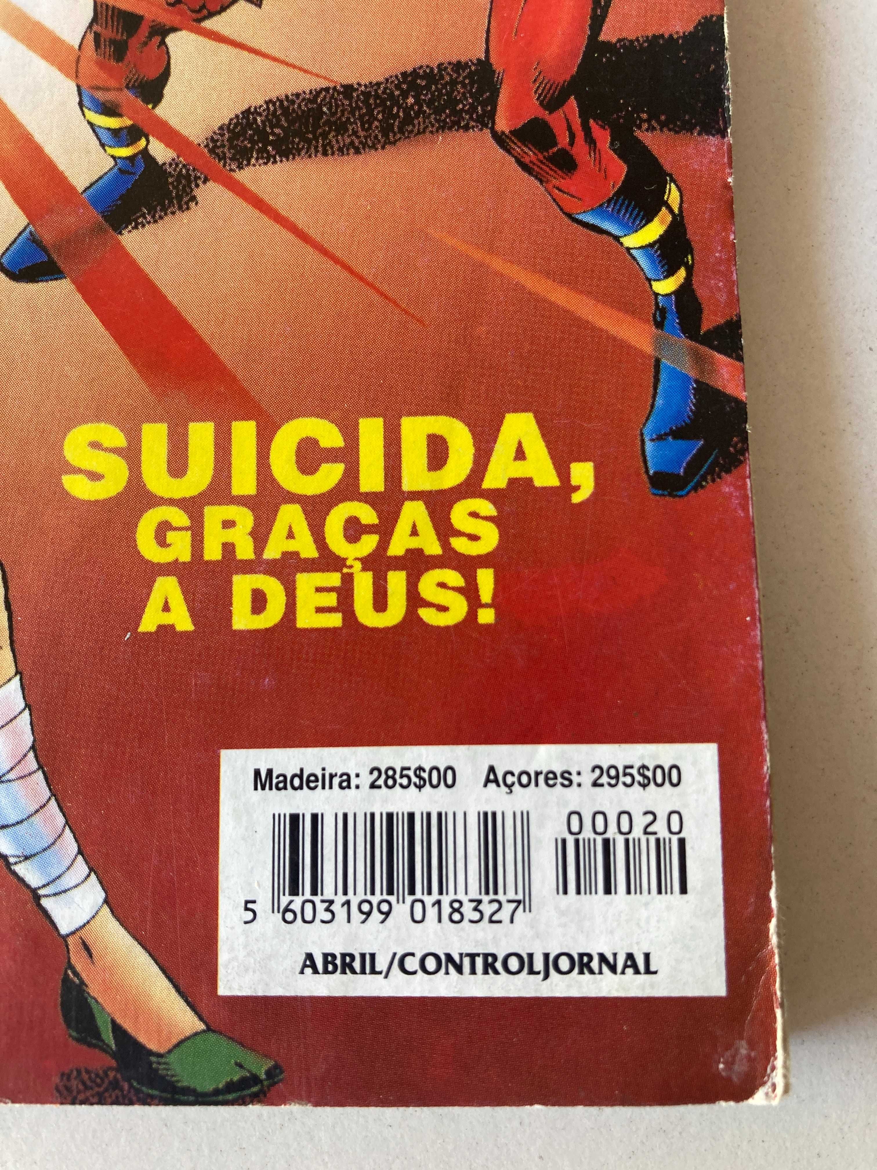 Superboy Nº 20 - Suicida, Graças a Deus! - HQ Banda desenhada PT/PT