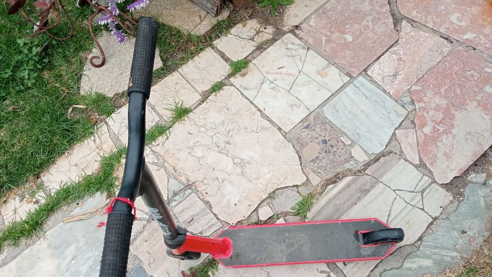 Trotinete freestyle para saltos