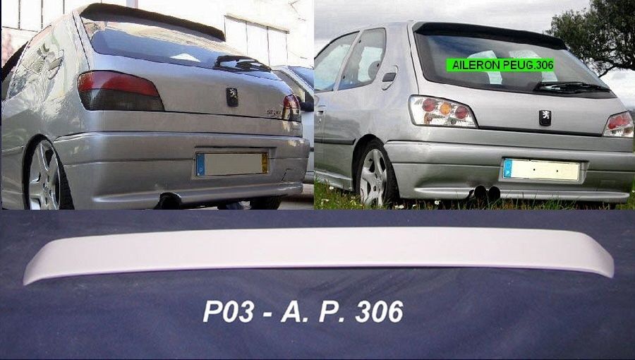 Alerons Peugeot: 106, 206,207, 208, 306, 307
106,206,207,306,307

-Nov