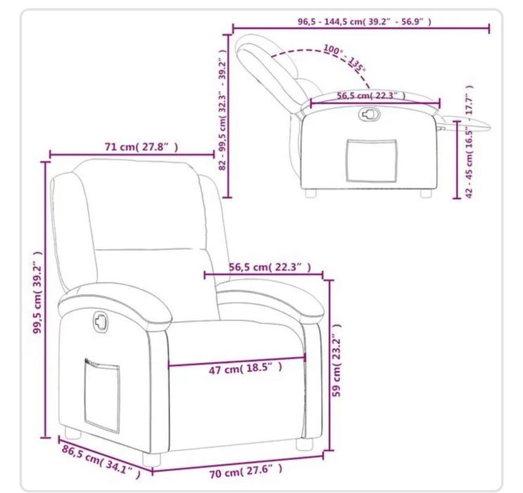 Poltrona de MASSAGEM