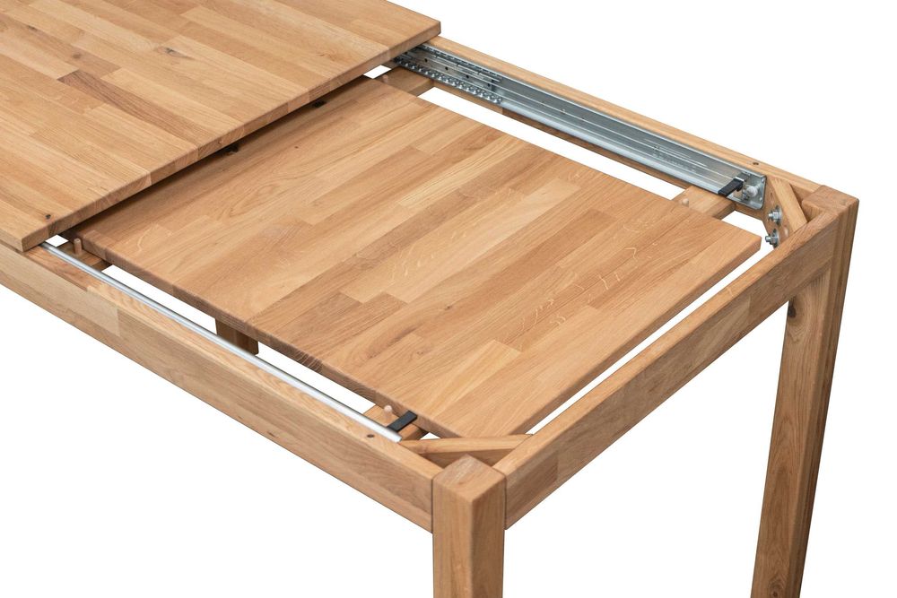 STÓŁ drewniany dębowy ROZKŁADANY 70x110-160 cm BGM24.pl B 9733 -30%