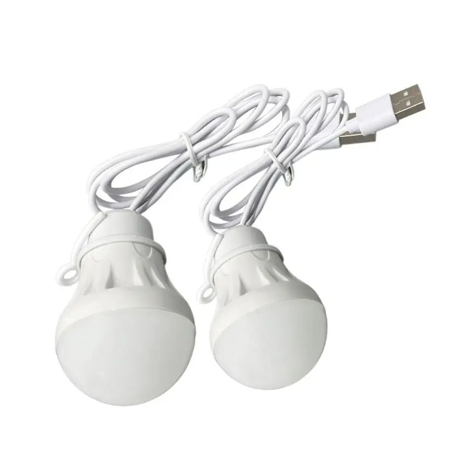 Светодиодная портативная LED лампа/ USB 5 B. Для кемпинг или Дома