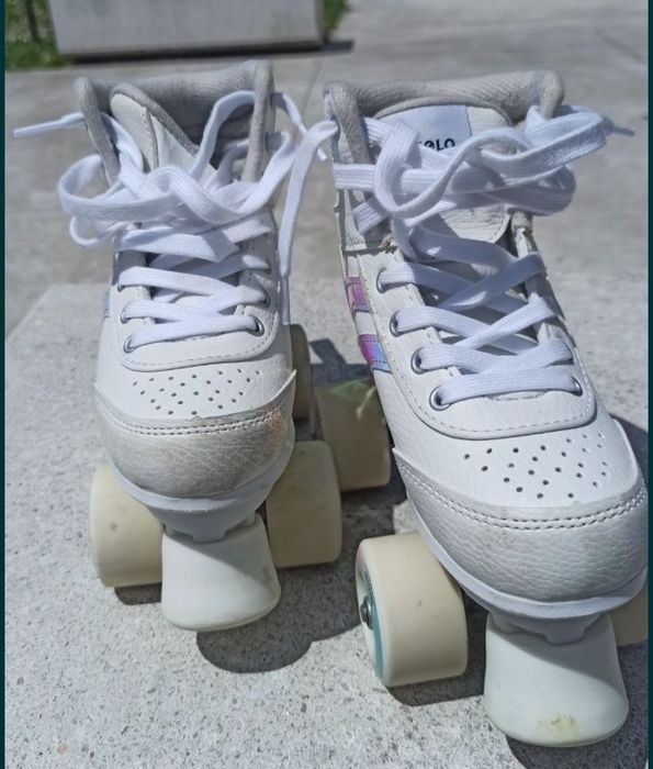 Patins oxelo 33 brancos