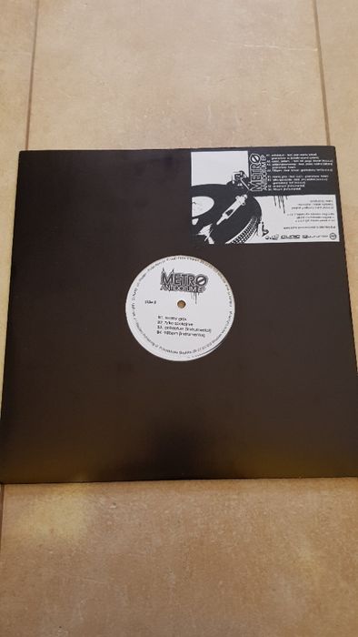 Metro Antidotum EP 1/500 Nowy! Unikat! 2005 O.S.T.R. Tymon Lu Vinyl