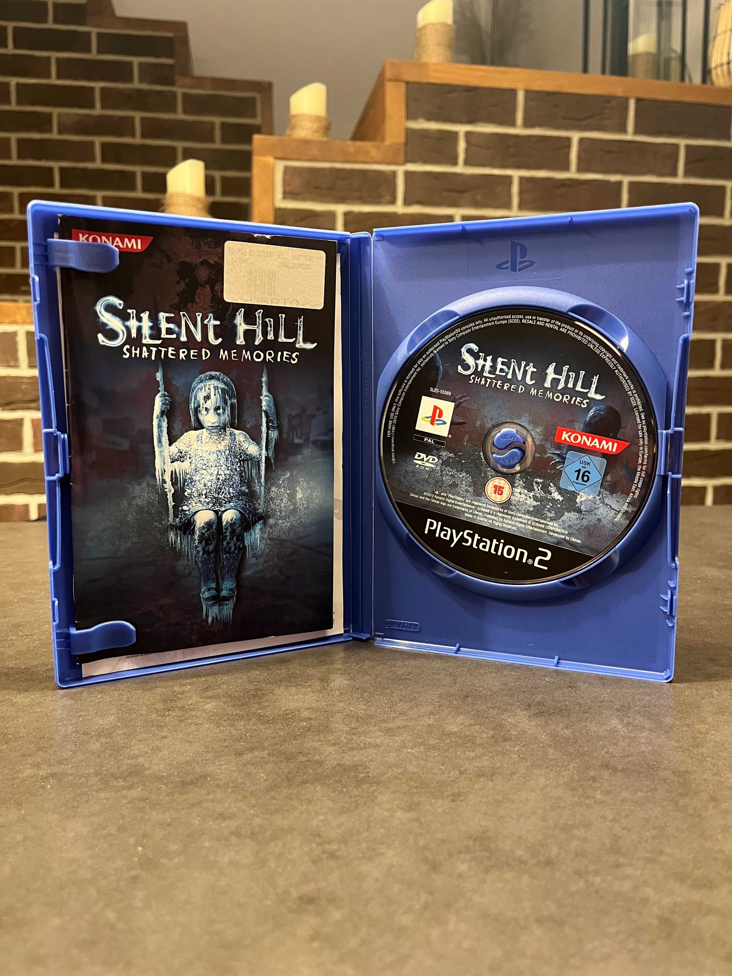 SILENT HILL Shattered Memories PS2 PlayStation 2 Komplet