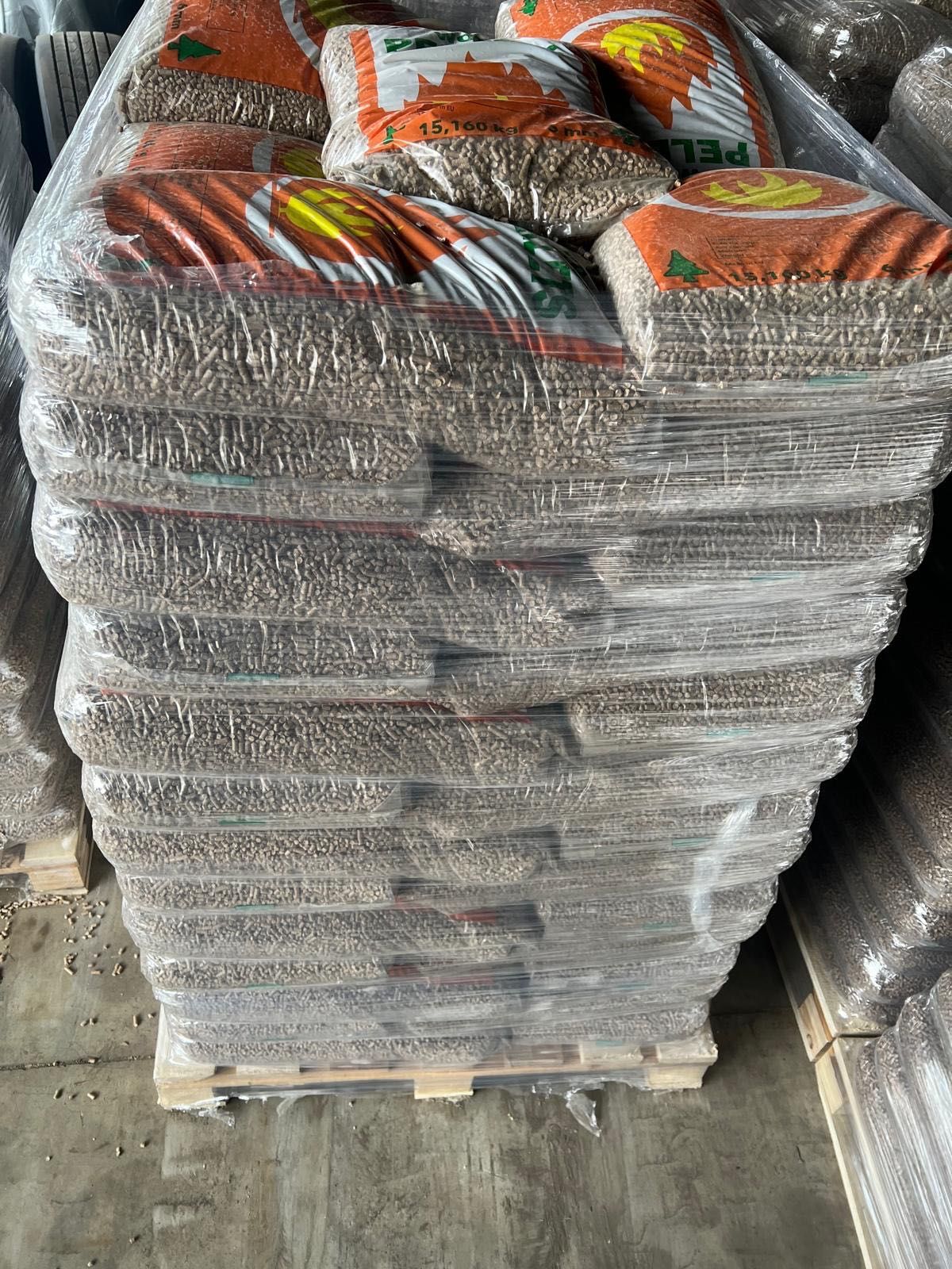 Pellet Wood Pellets klasa A1 EN Plus