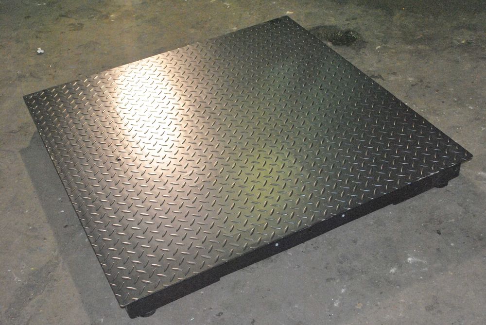 Waga platformowa paletowa magazynowa 1500kg 0,5kg 1,2x1,2m legalizacja