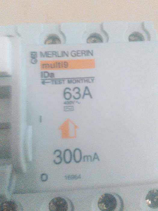 interruptor diferencial tetrapolar 63A 0.300mA