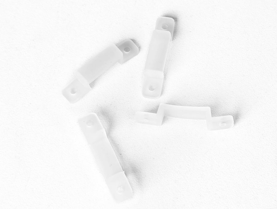 Braçadeira fita tira LED 1cm