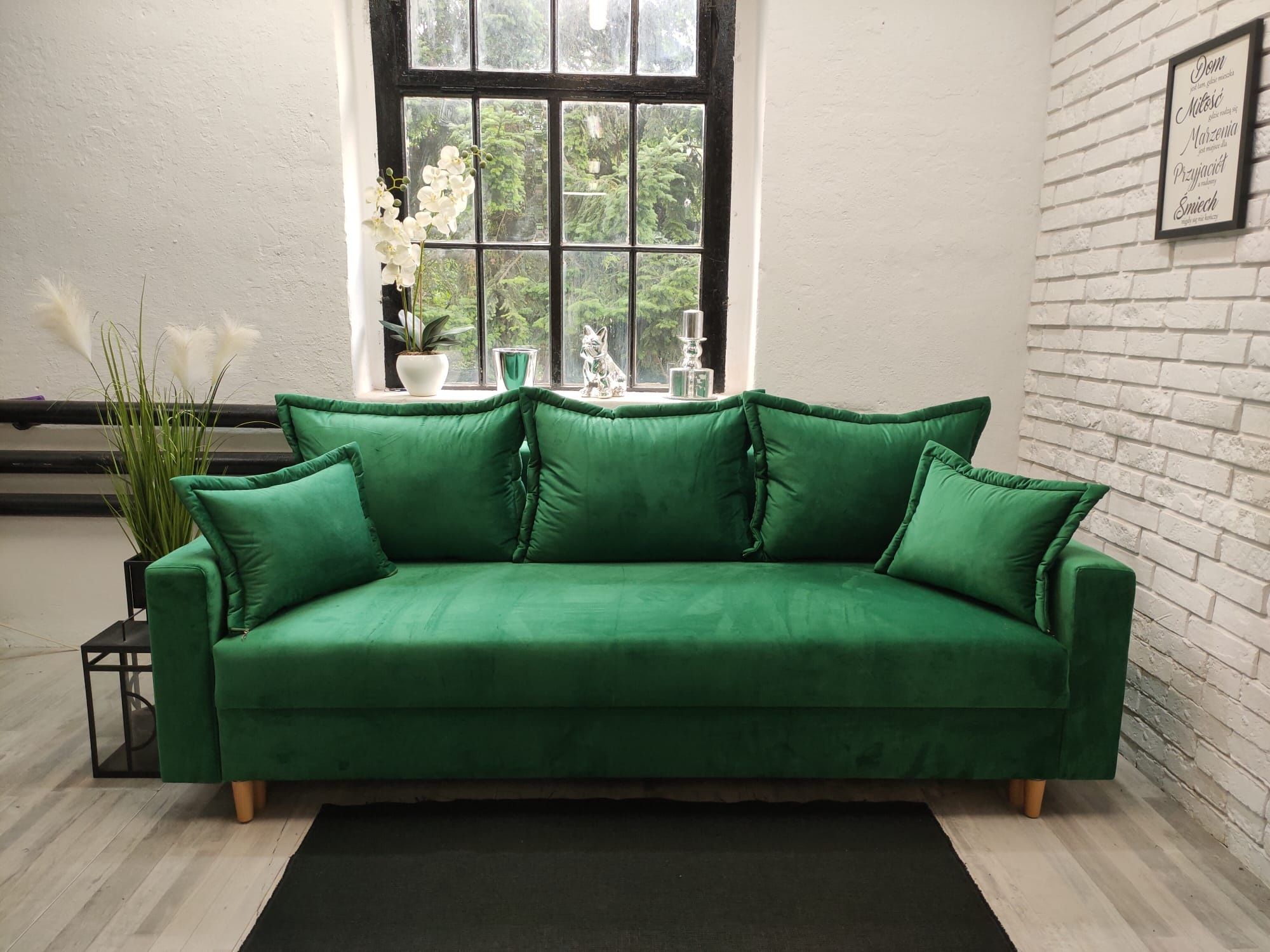 Sofa Tokio II ,sprężyny, welur