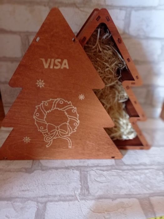 Подарункова коробка Ялинка