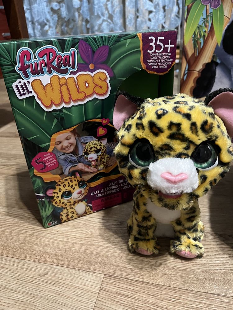 Игрушка интерактивная Hasbro Fur Real Lil Wild Leopard Lolly