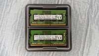 ram 2x4gb ddr4 3200mhz sk hynix 4gb 1rx16 pc4-3200aa-sc0-11