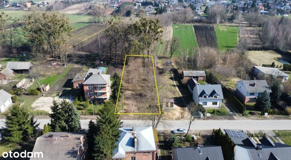 Działka budowlana Kurów/Brzozowa Gać, 1455 m2