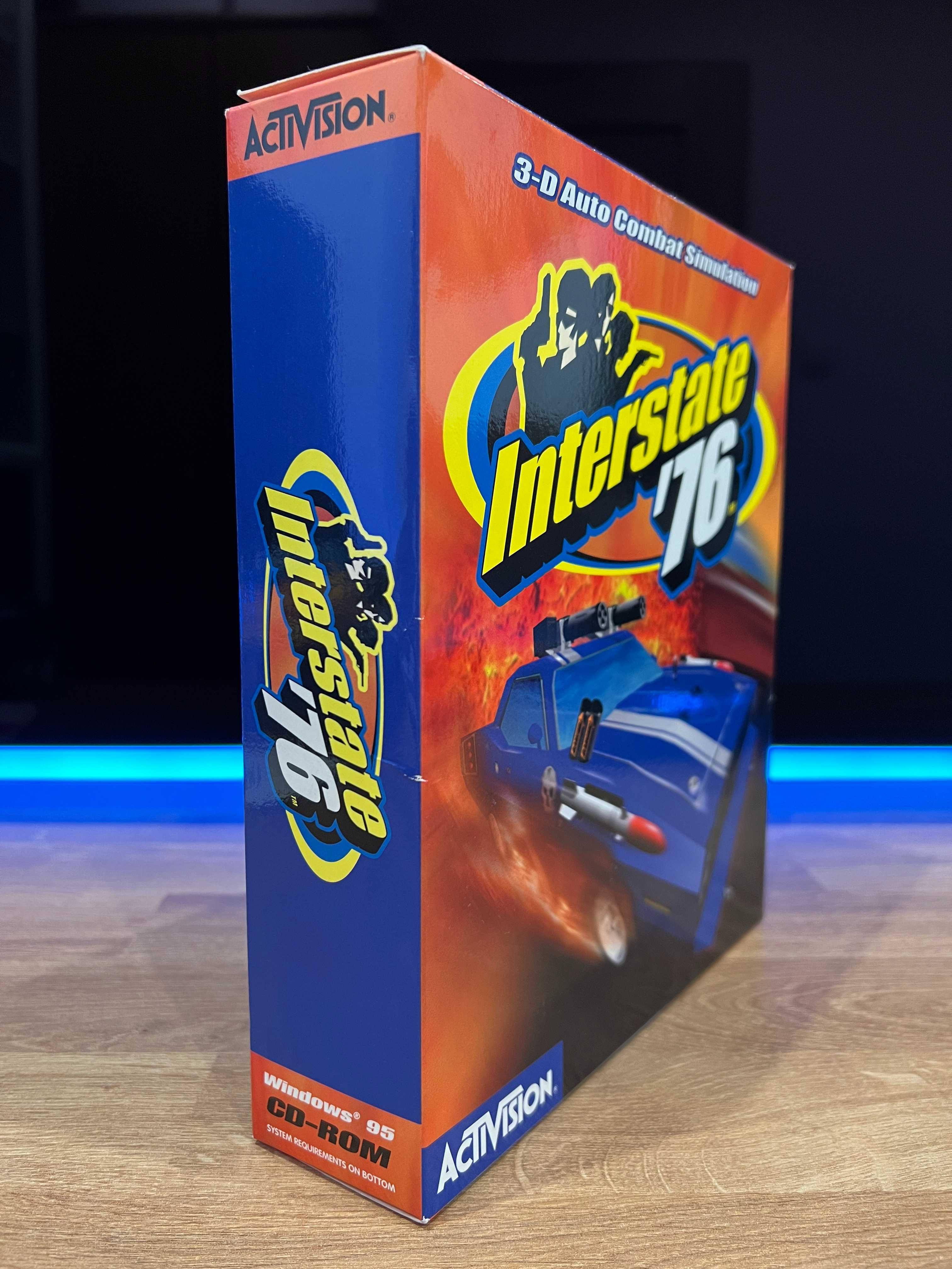 Interstate '76 JEDYNY TAKI UNIKAT (PC PL 1996) BIG BOX kompl wydanie