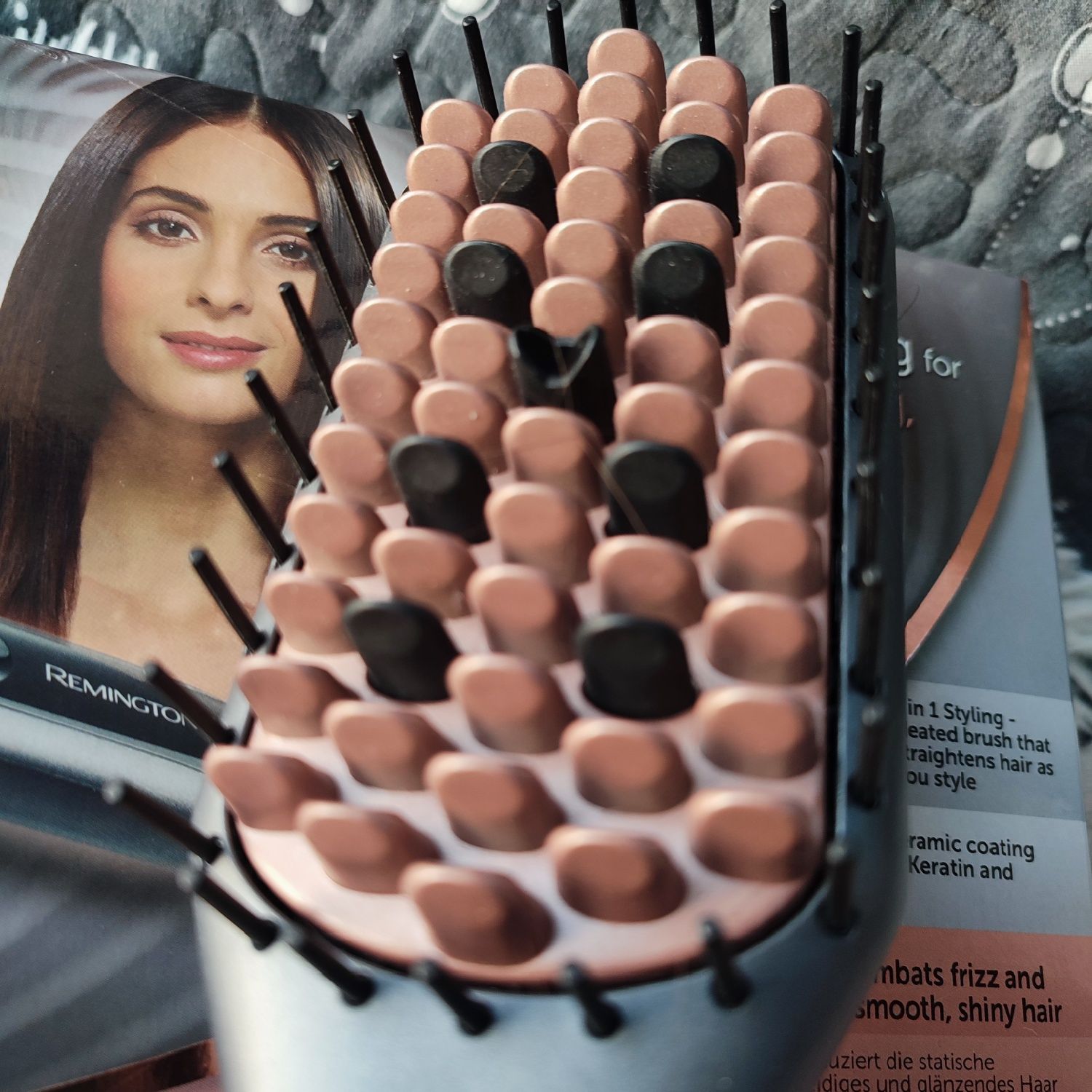 Remington Keratin Protect, szczotka prostująca
