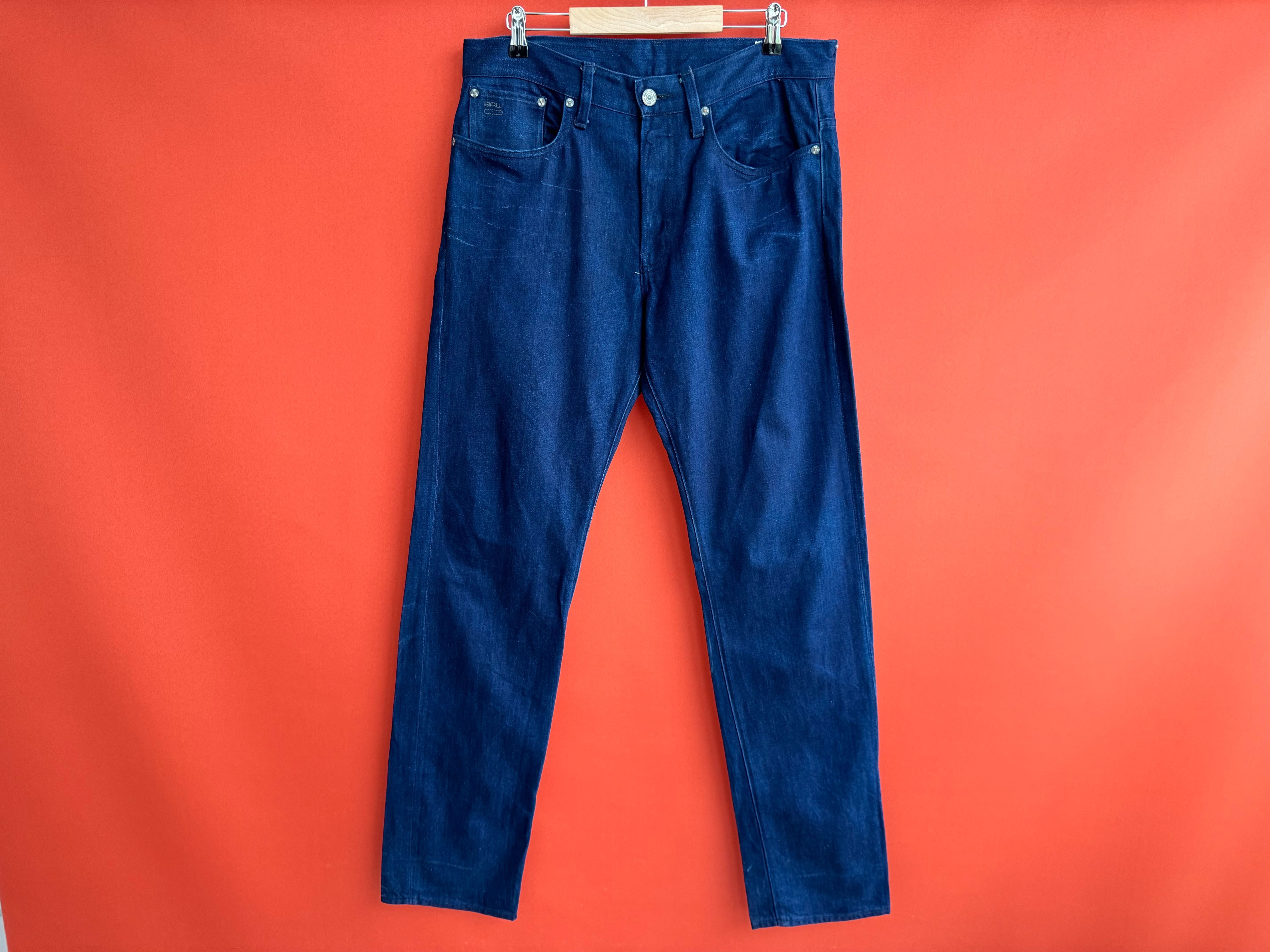 G-Star Raw оригинал мужские джинсы штаны размер 33 34 Б У