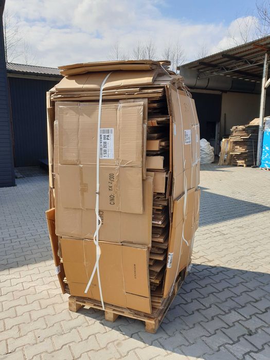Pudełka, kartony używane do wysyłki, Paleta MIX rozmiarów, tektura