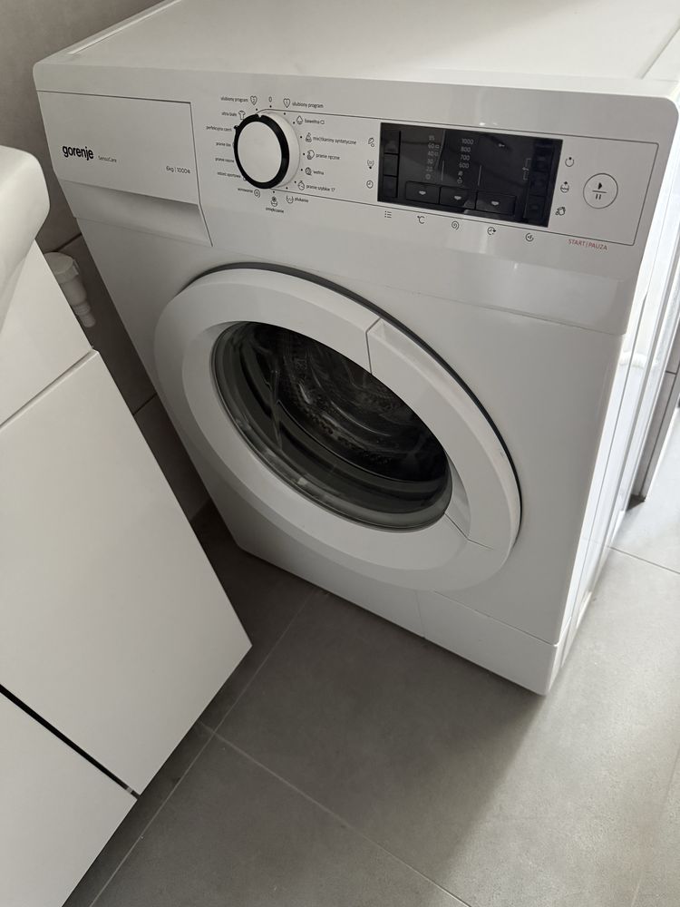 Pralka biała firmy gorenje