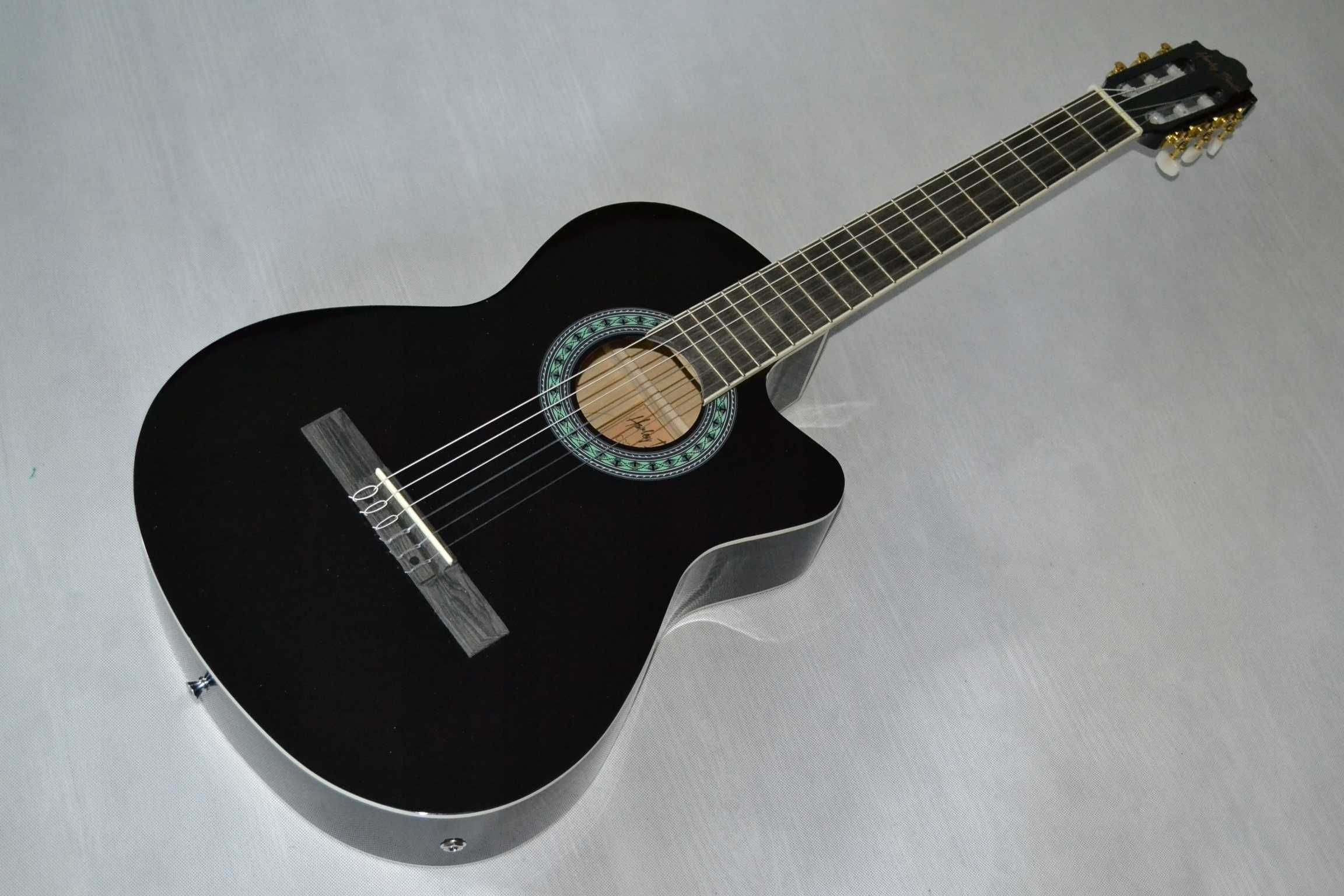 Harley Benon CG-200-CE BK gitara ELEKTROKLASYCZNA wyregulowana