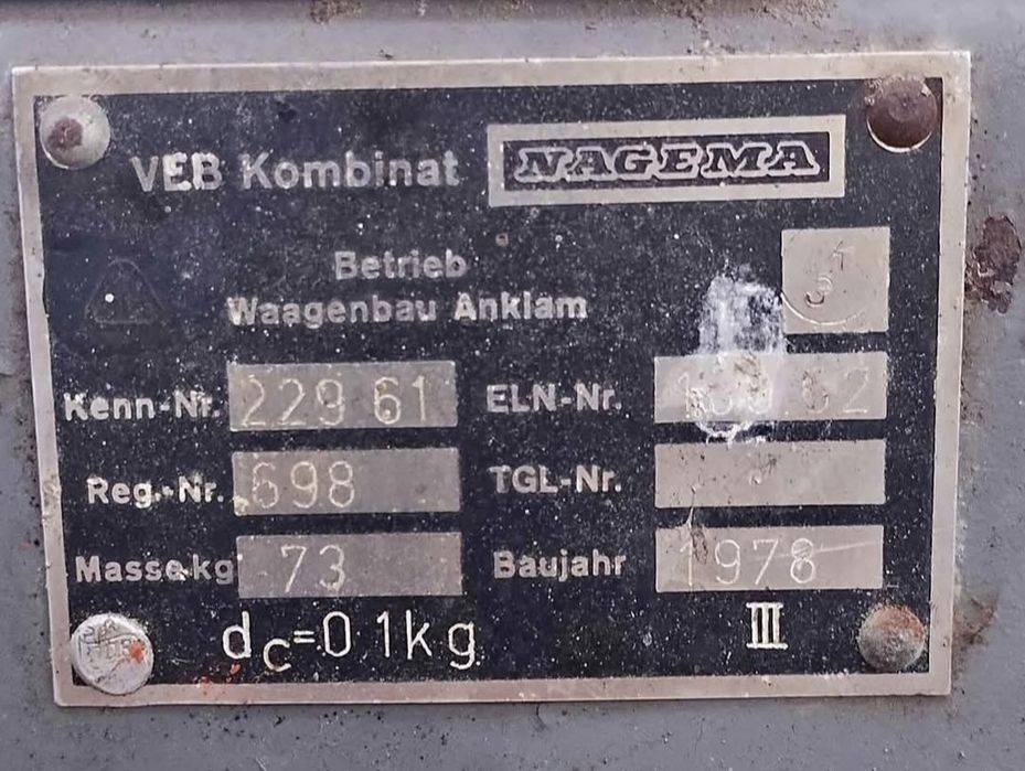 Waga metalowa do 200kg