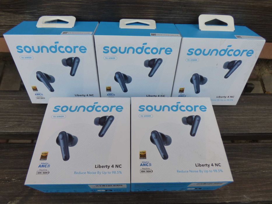 Електрошрот Навушники Anker SoundСore Liberty 4 NC Blue оригінал