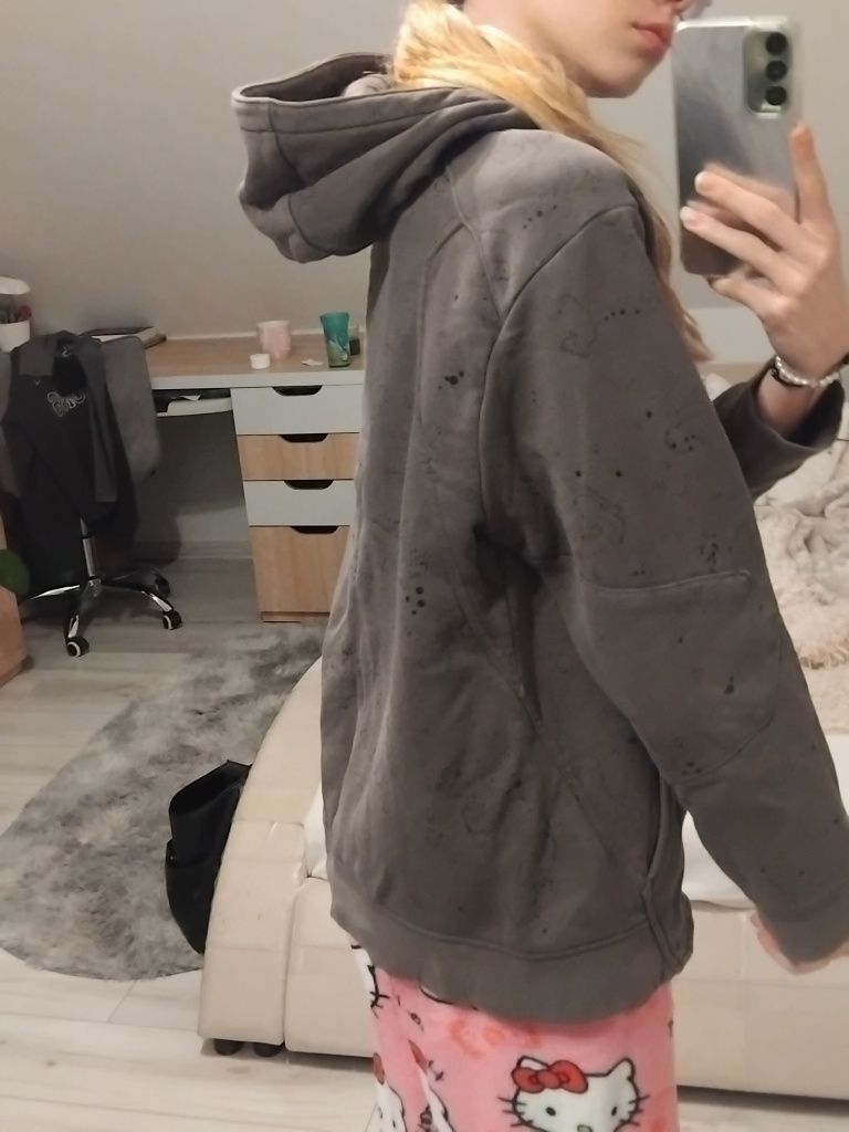 Bluza z nike szara