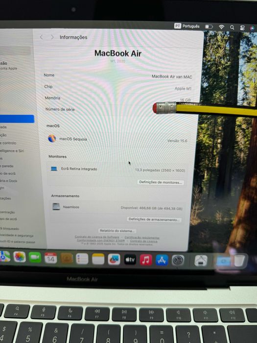 MACBOOK AIR M1 - 16/512GB - 24 Meses de garantia