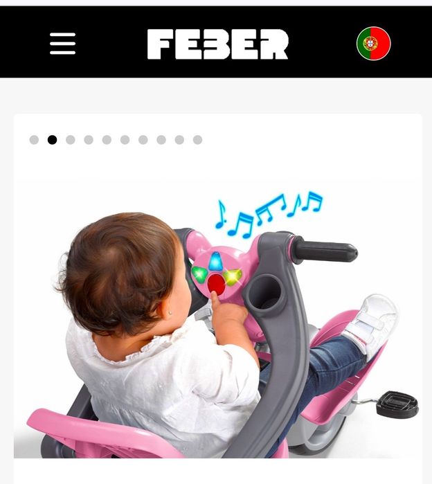 Triciclo Feber Criança