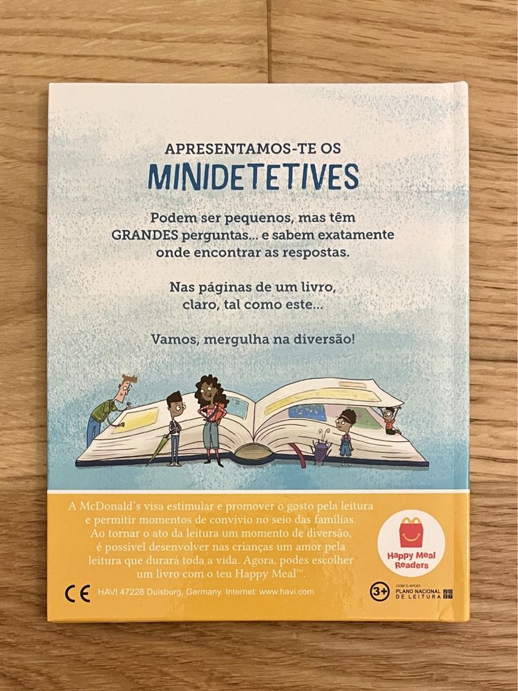 Livro infantil “ Os Mini Detetives”