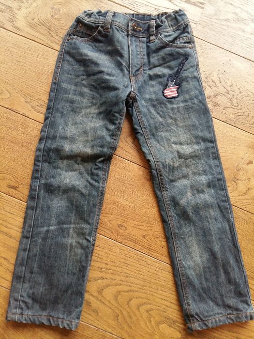 spodnie chłopięce jeansy ocieplane 122 TAPE A l'OEIL