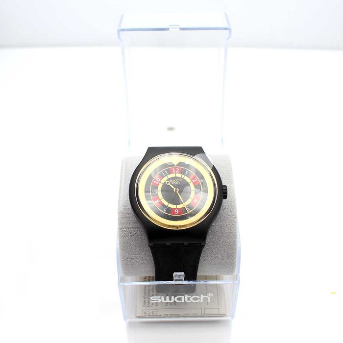 Relógio Swatch Original – 007 "Licence to Kill" SUDB103 Nunca Usado