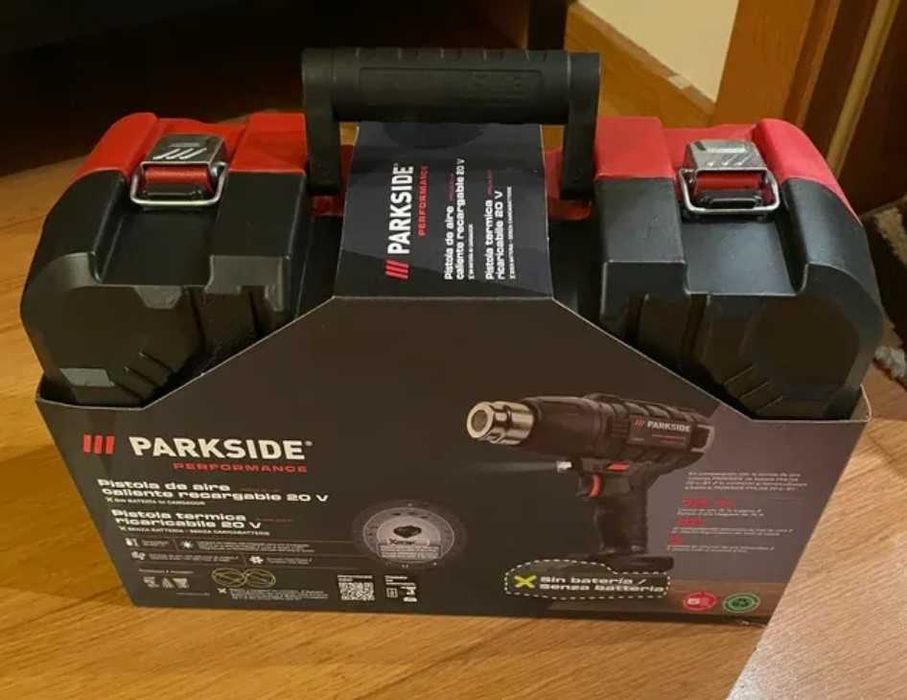 pistola ar quente parkside