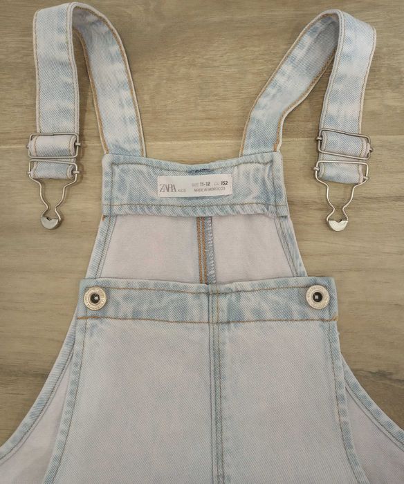 Jardineira / calção Zara 11/12 anos