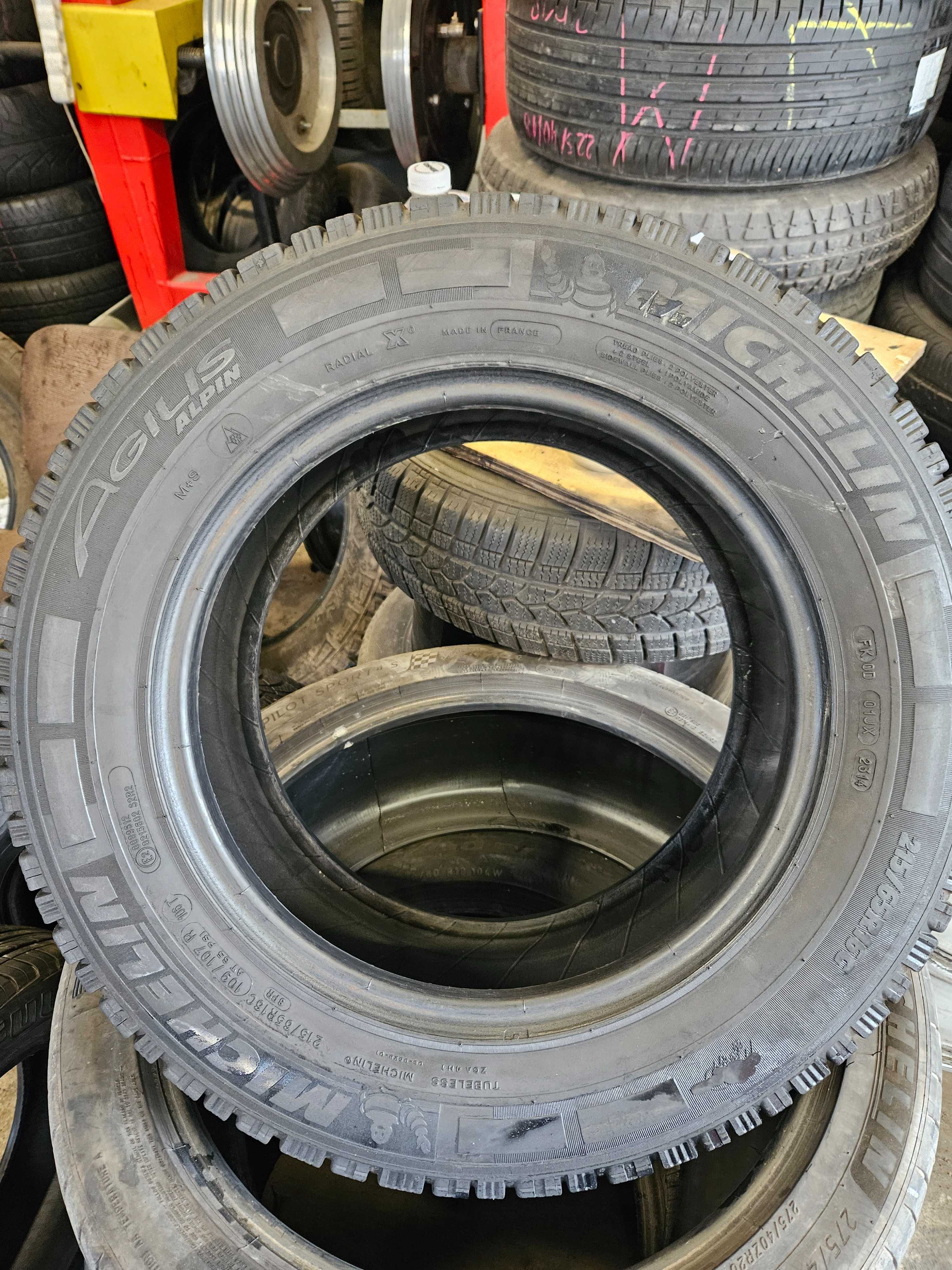 Michelin 215/65 r16c Agilis Alpin /// 6,1mm!!! wysyłka