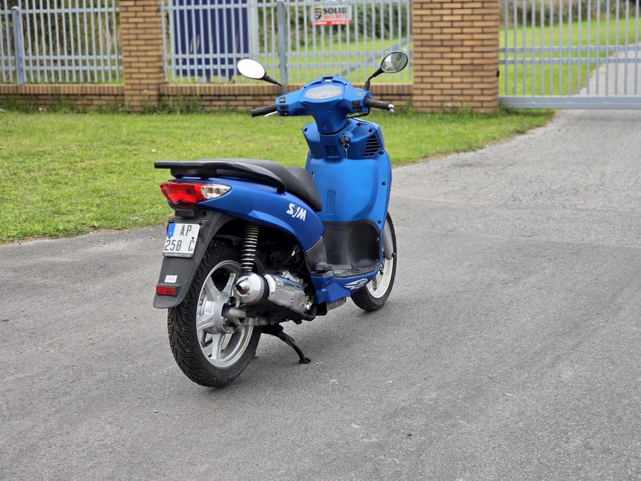 Skuter na dużych kołach SYM 125/50 125 rejestrowany na 50