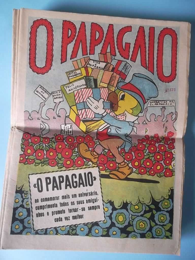 O PAPAGAIO, Lote de Revistas do Nº 541 a 592, ANO COMPLETO.
