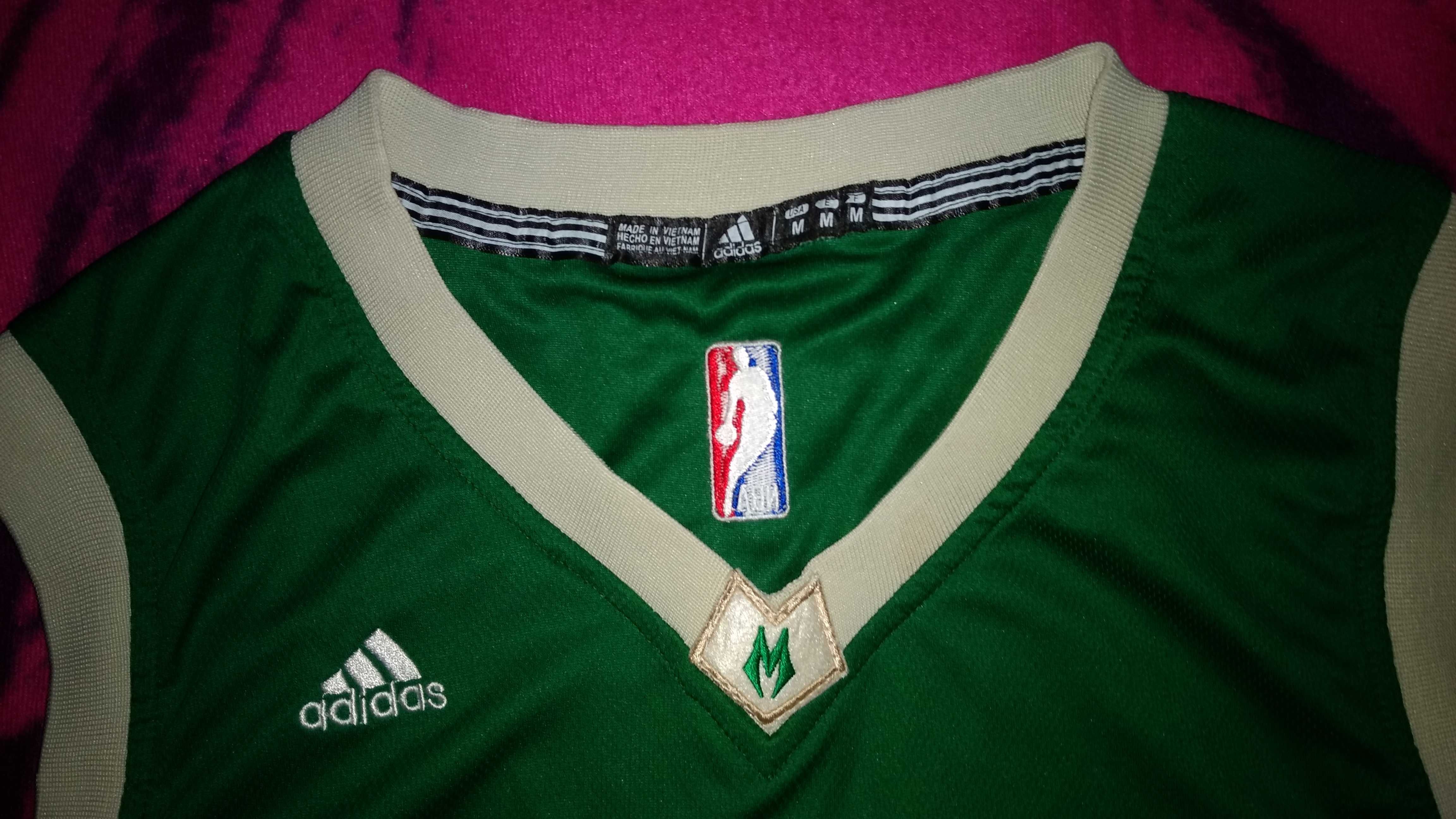 Koszulka do koszykówki męska NBA adidas Antetokounmpo 34 Milwaukee M