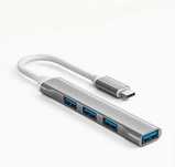 Docking USB-C com 4 portas USB