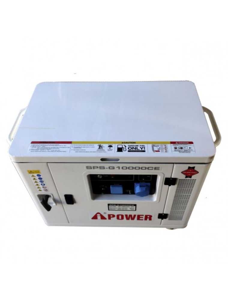 Бензиновий синхронний генератор A-iPower SPS-G10000CE