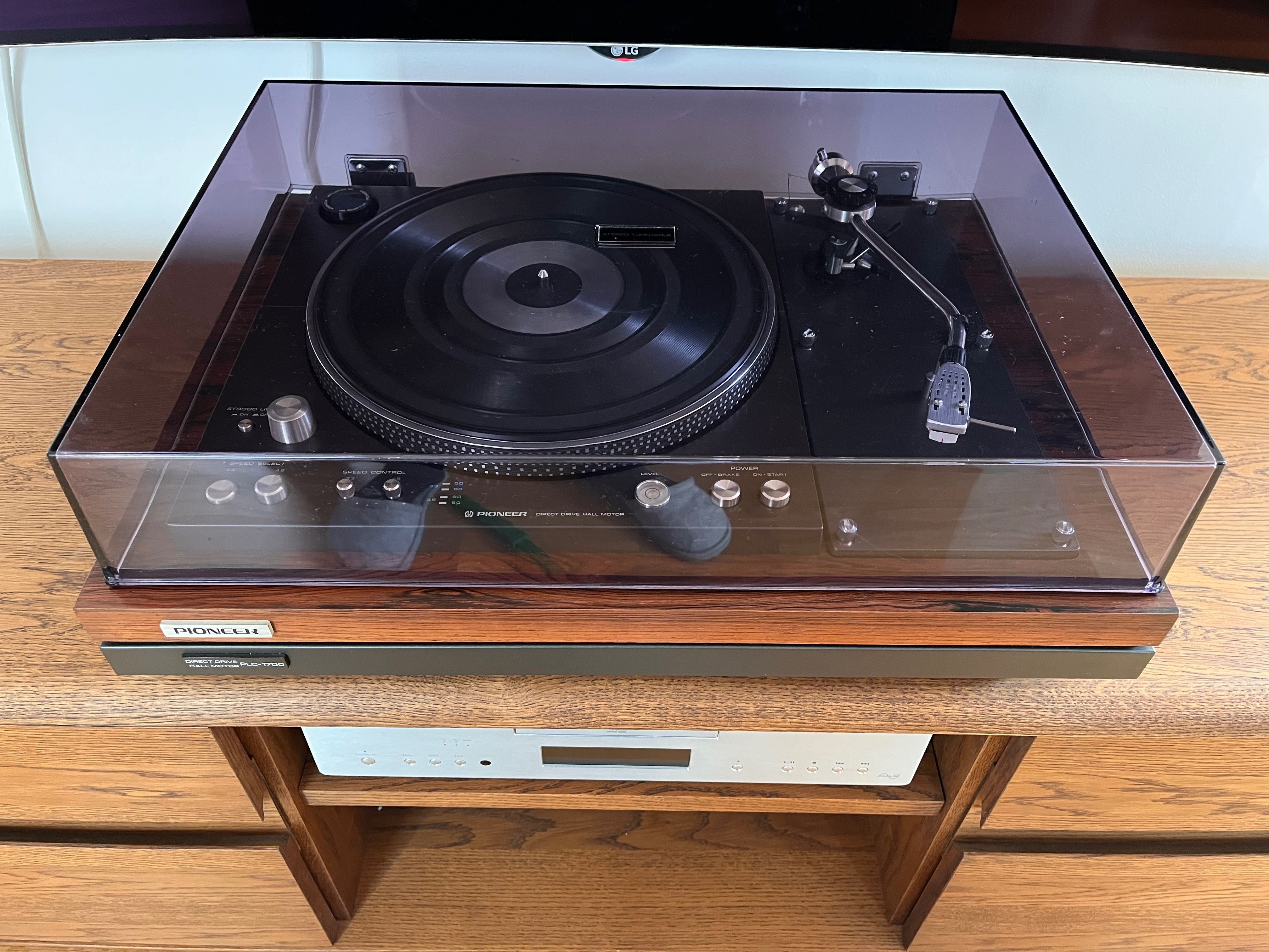 Gramofon Pioneer PLC-1700. Stan Kolekcjonerski.