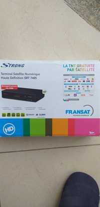 Recetor tnt FRANSAT HD, todos canais Francês